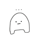 へんなしろい生き物（個別スタンプ：11）