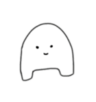 へんなしろい生き物（個別スタンプ：38）