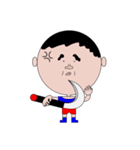 鎌シリーズ（個別スタンプ：4）