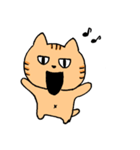 あごの白いねこ（個別スタンプ：10）
