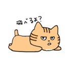 あごの白いねこ（個別スタンプ：37）