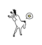 はしっこの島の馬スタンプ（個別スタンプ：6）