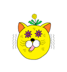花猫のスタンプ（個別スタンプ：2）