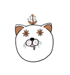 花猫のスタンプ（個別スタンプ：3）