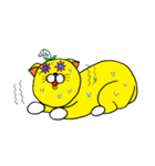 花猫のスタンプ（個別スタンプ：10）
