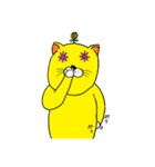 花猫のスタンプ（個別スタンプ：24）