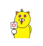 花猫のスタンプ（個別スタンプ：27）