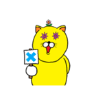 花猫のスタンプ（個別スタンプ：28）