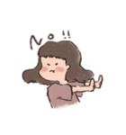 Ami-chanすたんぷ 英語ばーじょん（個別スタンプ：19）