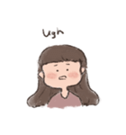 Ami-chanすたんぷ 英語ばーじょん（個別スタンプ：36）