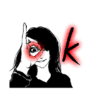 キツネ目の女（個別スタンプ：2）