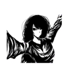 キツネ目の女（個別スタンプ：6）