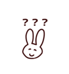 ほほえみのうさぎ（個別スタンプ：40）