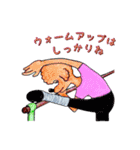 バレリーナを夢見るプードル（個別スタンプ：36）