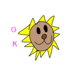 動物たちのスターンプ（個別スタンプ：3）