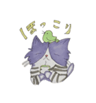 ゆるい猫のどんすこ（個別スタンプ：8）