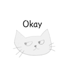 自粛中ノラネコ（個別スタンプ：21）