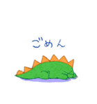 ちょっと優しい生き物たち（個別スタンプ：6）