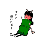 スピカ子さんと豆タン星人（個別スタンプ：37）
