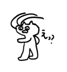 しろねこ2 by minamimoro（個別スタンプ：10）