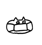 しろねこ2 by minamimoro（個別スタンプ：22）