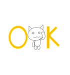 でぶねこ スタンプ（個別スタンプ：3）