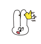 みみがながすぎるウサギ（個別スタンプ：1）