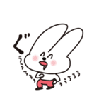 みみがながすぎるウサギ（個別スタンプ：5）