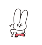 みみがながすぎるウサギ（個別スタンプ：8）