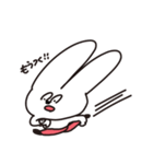 みみがながすぎるウサギ（個別スタンプ：10）