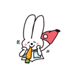 みみがながすぎるウサギ（個別スタンプ：35）
