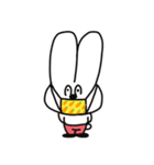 みみがながすぎるウサギ（個別スタンプ：37）