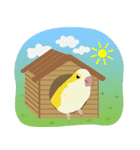 ｛マギー｝幸せなモンクパラキート（個別スタンプ：18）