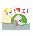 ｛マギー｝幸せなモンクパラキート（個別スタンプ：21）