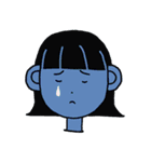 丸みを帯びた人々（個別スタンプ：8）