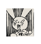 遅刻マンうさぎ（個別スタンプ：2）