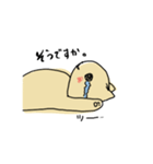 すべてにやる気を失ったネコ（個別スタンプ：6）
