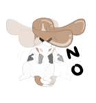 耳長(くしてみた)動物 【打倒コロナ】（個別スタンプ：6）