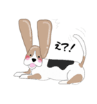 耳長(くしてみた)動物 【打倒コロナ】（個別スタンプ：9）