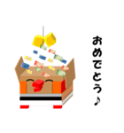 しかくいとり.（個別スタンプ：34）