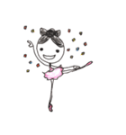 バレリーナ芸人 松浦景子 バレエ大好き！！（個別スタンプ：3）