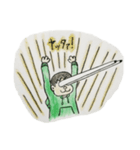長い目で見守るきょんた（個別スタンプ：6）