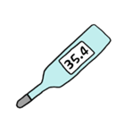 私の体温計（個別スタンプ：5）