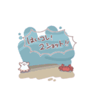 なかよしな かにとたこ（個別スタンプ：37）