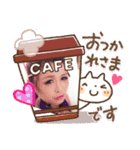 ゆんちゃんスタンプ②まだまだ若いVer♡（個別スタンプ：7）