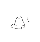 たまにヨガするくま（個別スタンプ：8）