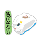 白い猫リアルver（個別スタンプ：11）
