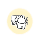 ぼっちうさぎの生活（個別スタンプ：10）
