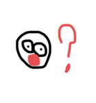 なに見てんだ（個別スタンプ：16）