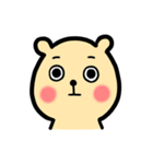 くまさんのいろんな顔スタンプ（個別スタンプ：14）
